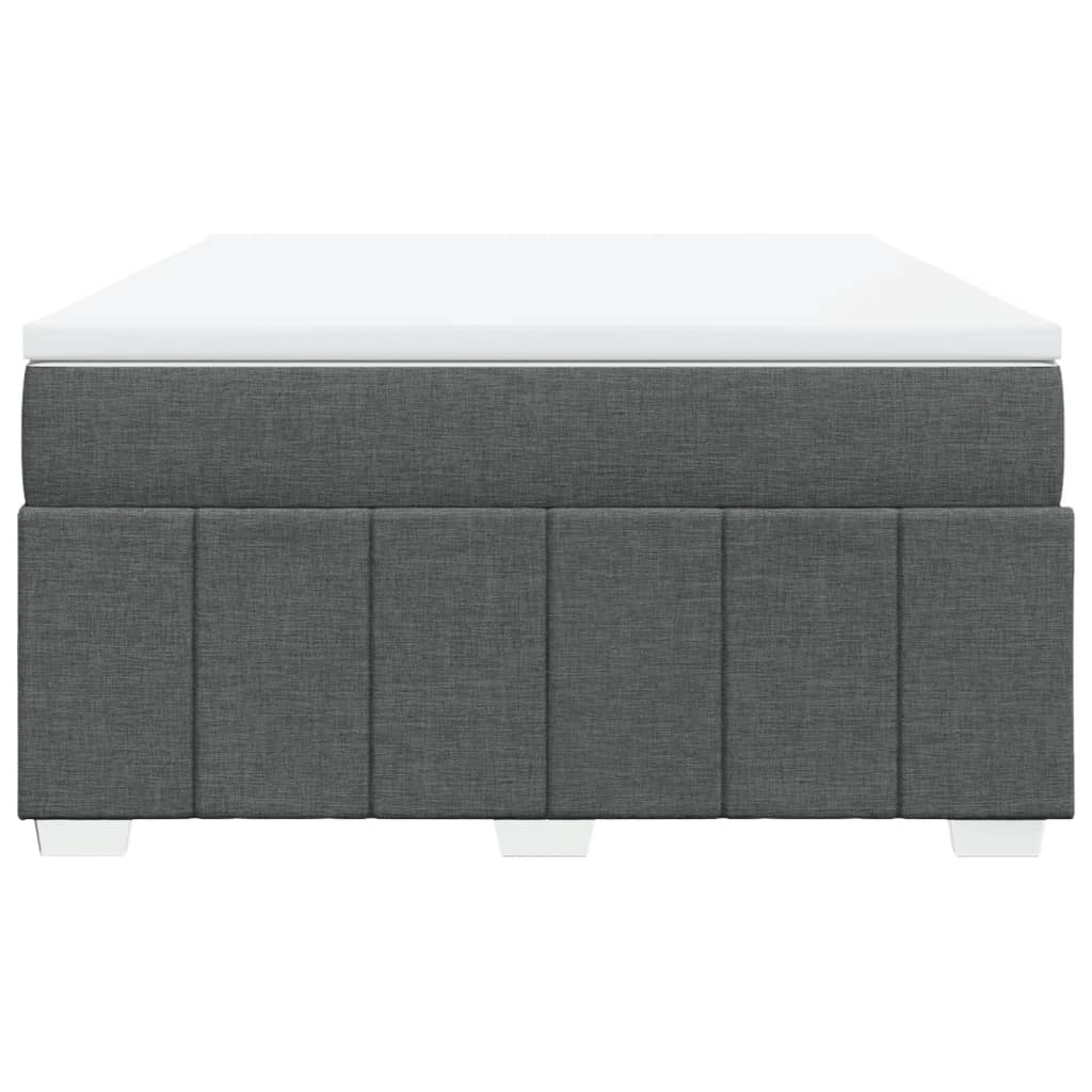 8721102704031_g_en_hd_2 vidaXL Box Spring Bed with Mattress Dark Grey Double Size Fabric - Image 4