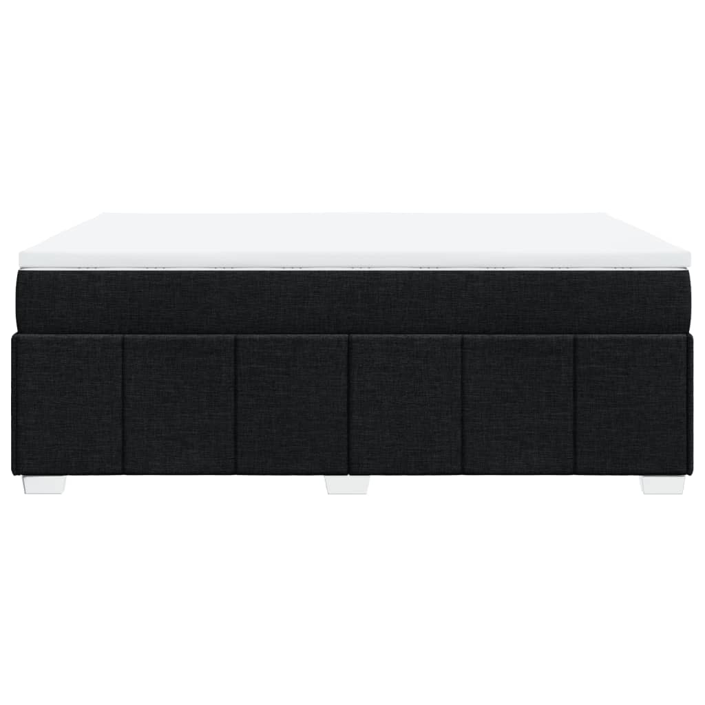 8721102704048_g_en_hd_6 vidaXL Box Spring Bed with Mattress Black Double Size Fabric - Image 8