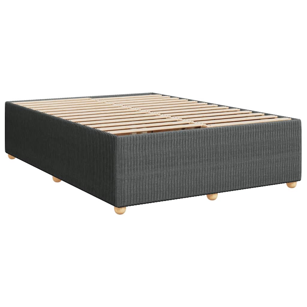 8721102705793_g_en_hd_3 vidaXL Box Spring Bed with Mattress Black Double Fabric - Image 5