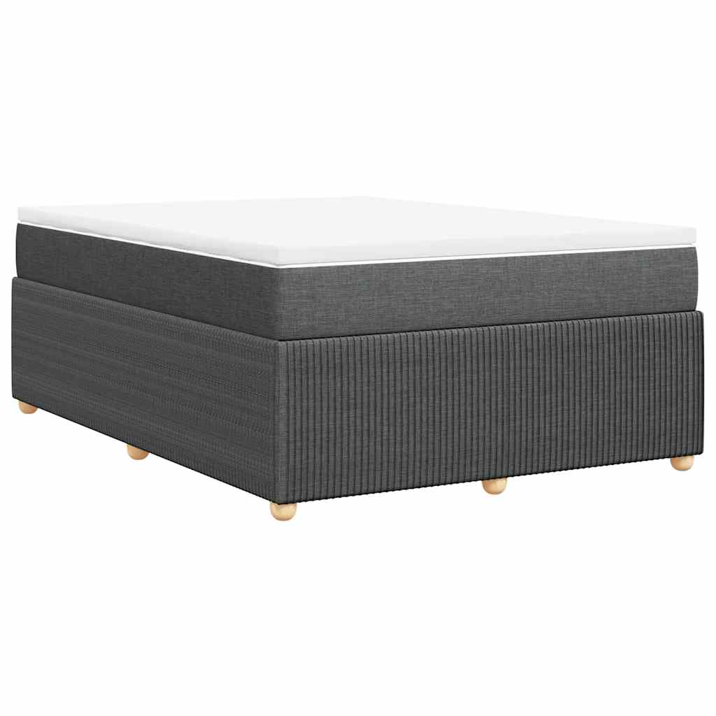 8721102705793_g_en_hd_7 vidaXL Box Spring Bed with Mattress Black Double Fabric - Image 9