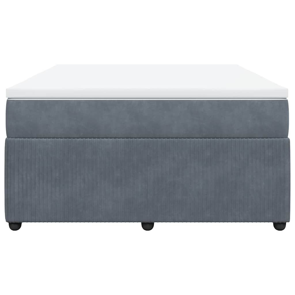 8721102705847_g_en_hd_2 vidaXL Box Spring Bed with Mattress Dark Grey Double Velvet - Image 4