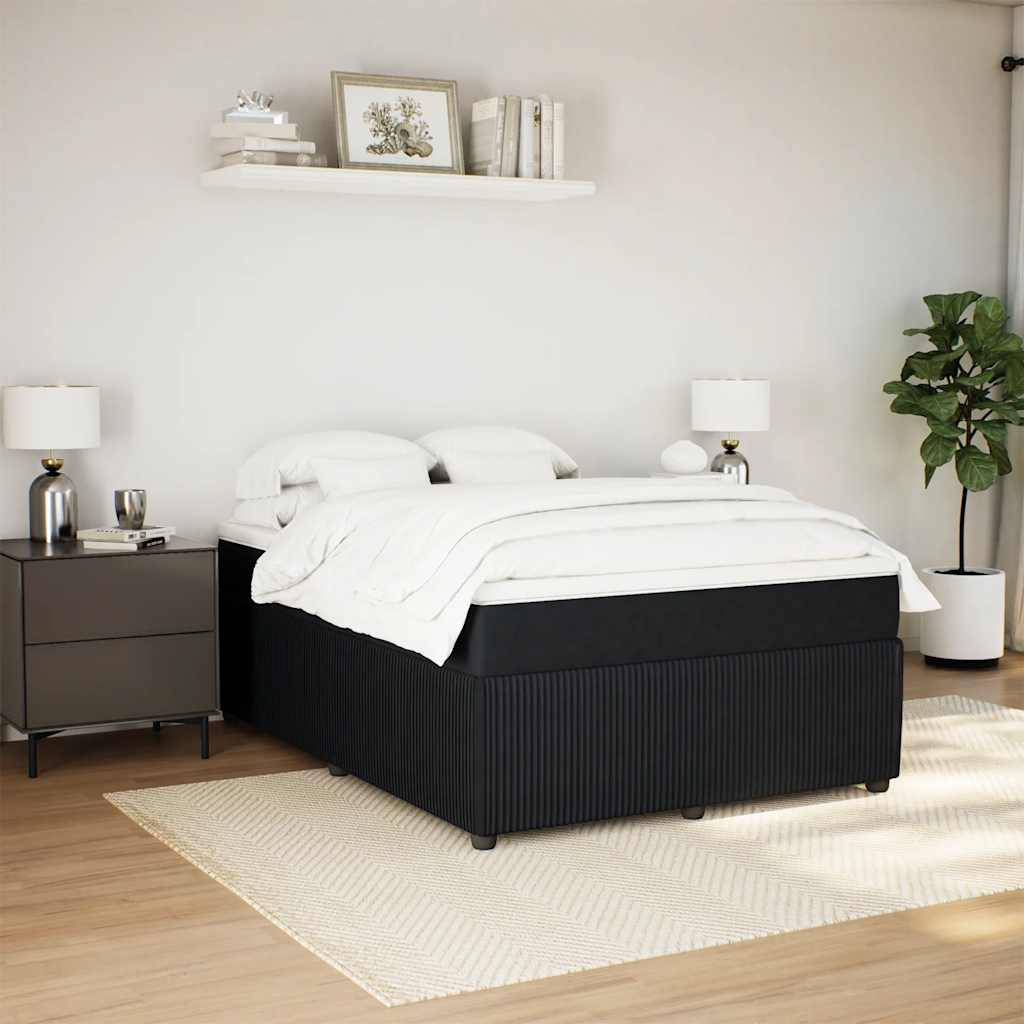 8721102705854_g_en_hd_1 vidaXL Box Spring Bed with Mattress Black Double Velvet - Image 3