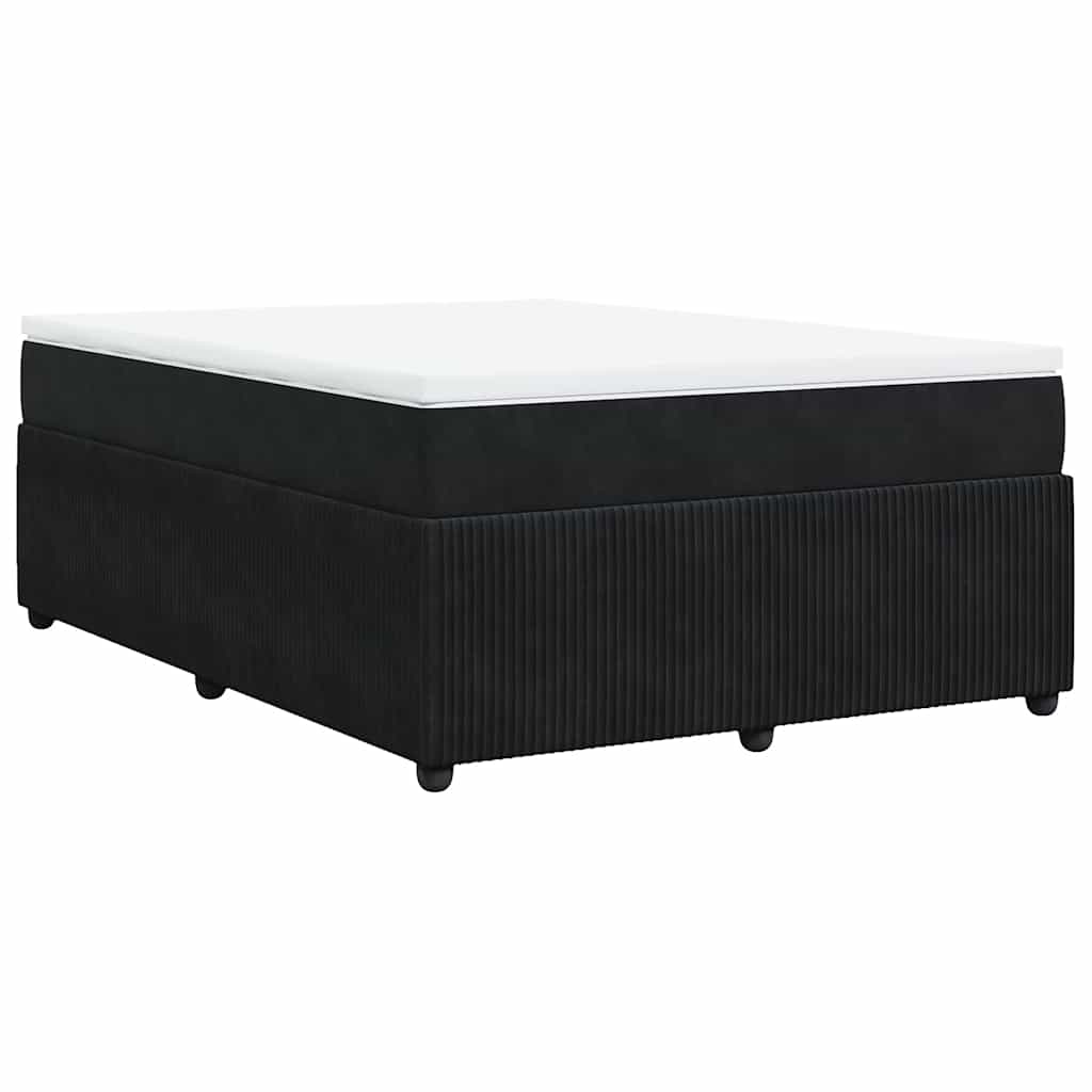8721102705854_g_en_hd_7 vidaXL Box Spring Bed with Mattress Black Double Velvet - Image 9