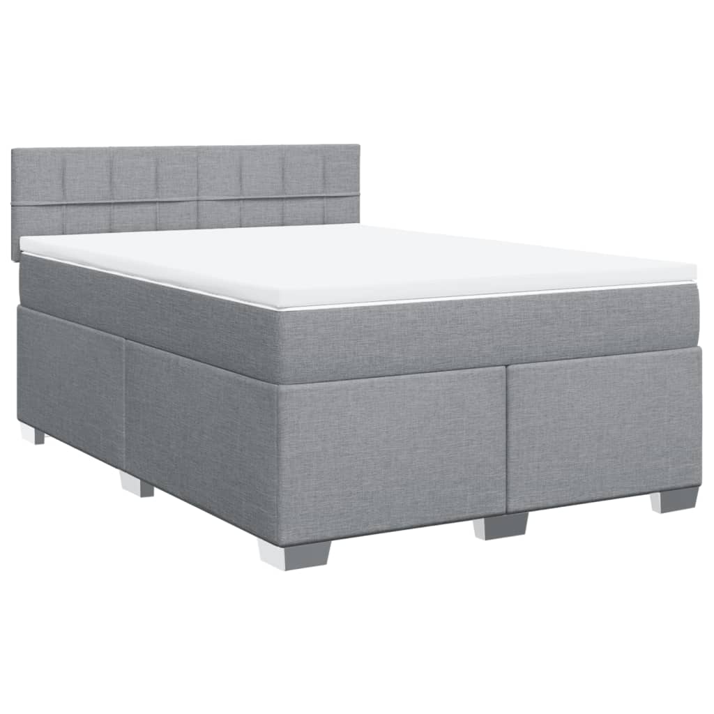 8721102709647_a_en_hd_1 vidaXL Box Spring Bed with Mattress Dark Grey Double Fabric - Image 2