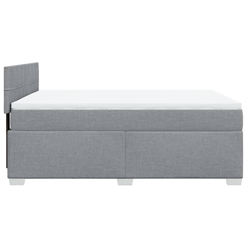 8721102709647_g_en_hd_7 vidaXL Box Spring Bed with Mattress Dark Grey Double Fabric - Image 9