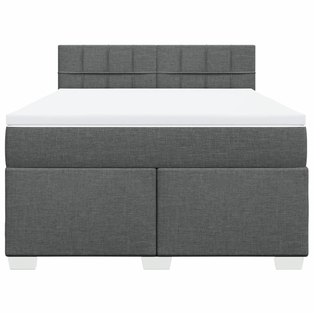 8721102709654_g_en_hd_2 vidaXL Box Spring Bed with Mattress Black Double Fabric - Image 4