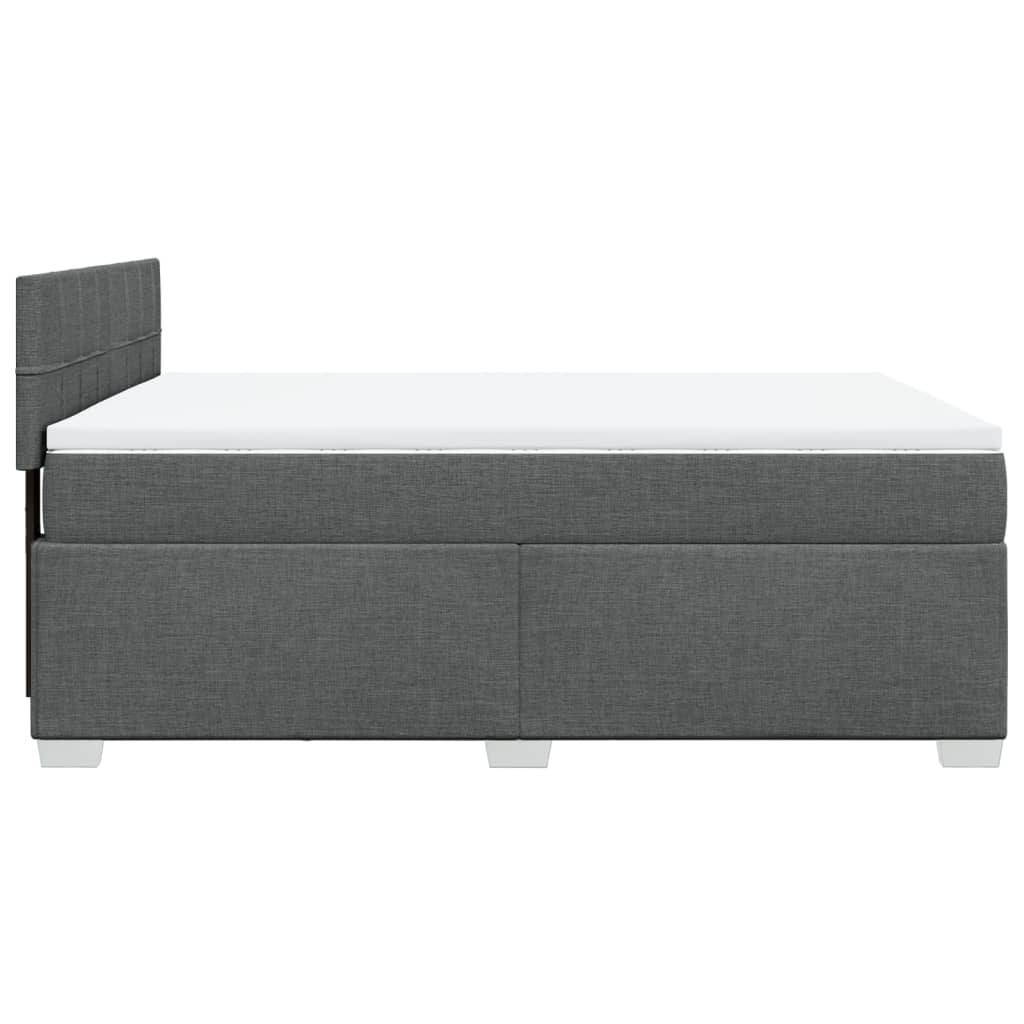 8721102709654_g_en_hd_7 vidaXL Box Spring Bed with Mattress Black Double Fabric - Image 9