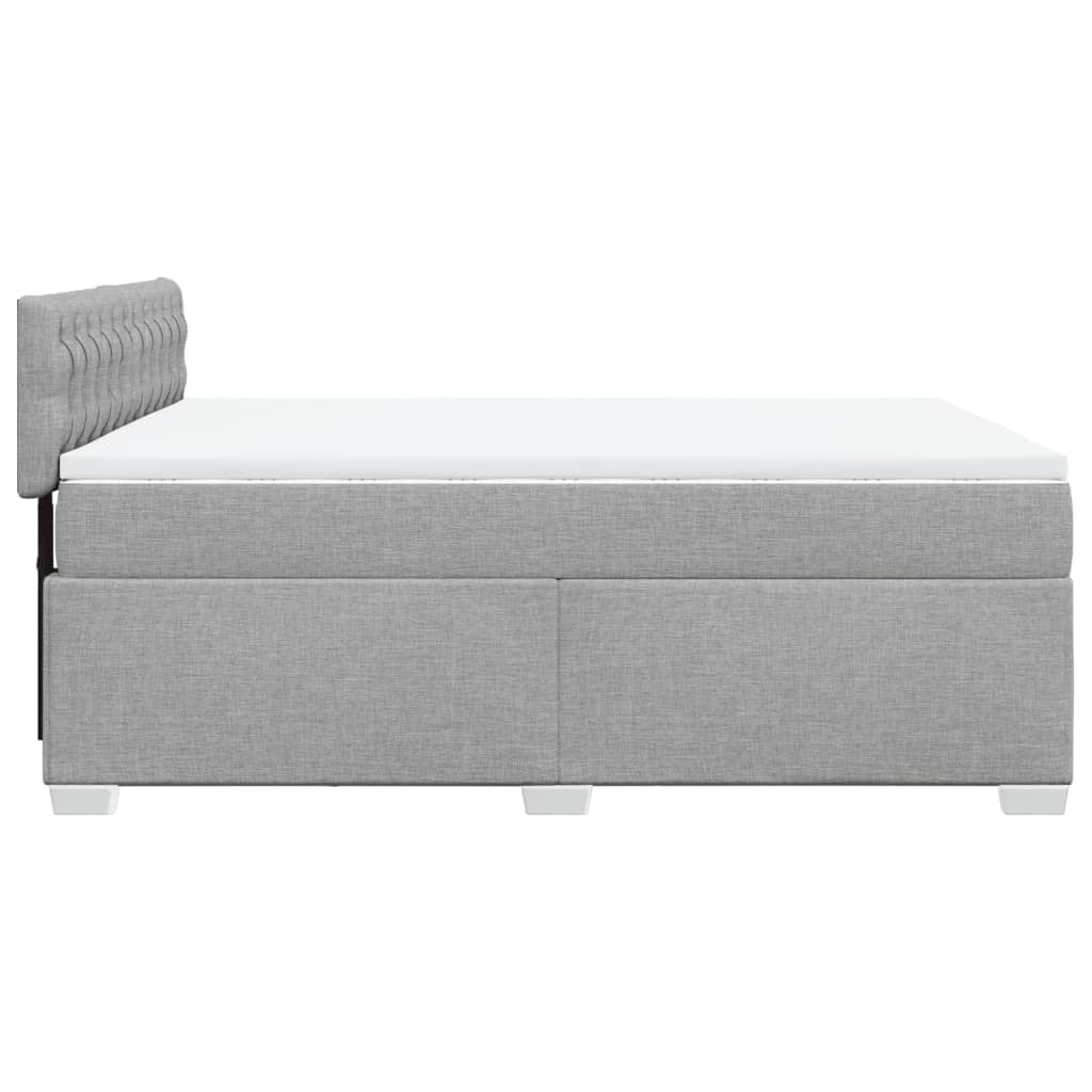 8721102709661_g_en_hd_7 vidaXL Box Spring Bed with Mattress Dark Grey Double Fabric - Image 9