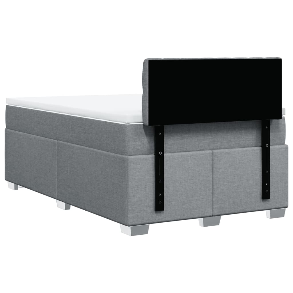 8721102709661_g_en_hd_8 vidaXL Box Spring Bed with Mattress Dark Grey Double Fabric - Image 10