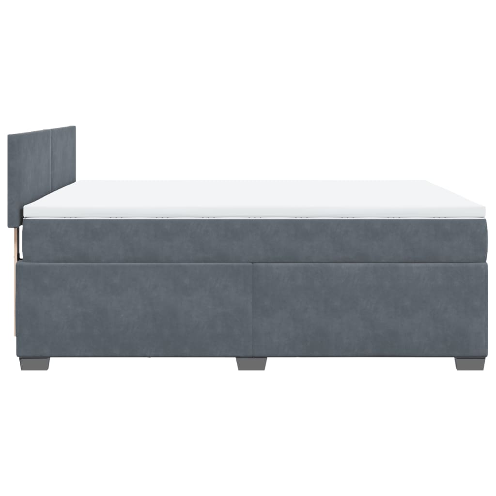8721102713668_g_en_hd_6 vidaXL Box Spring Bed with Mattress Dark Grey Double Velvet - Image 8