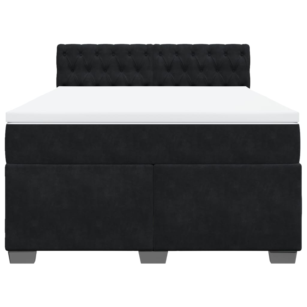 8721102713712_g_en_hd_2 vidaXL Box Spring Bed with Mattress Black Double Velvet - Image 4