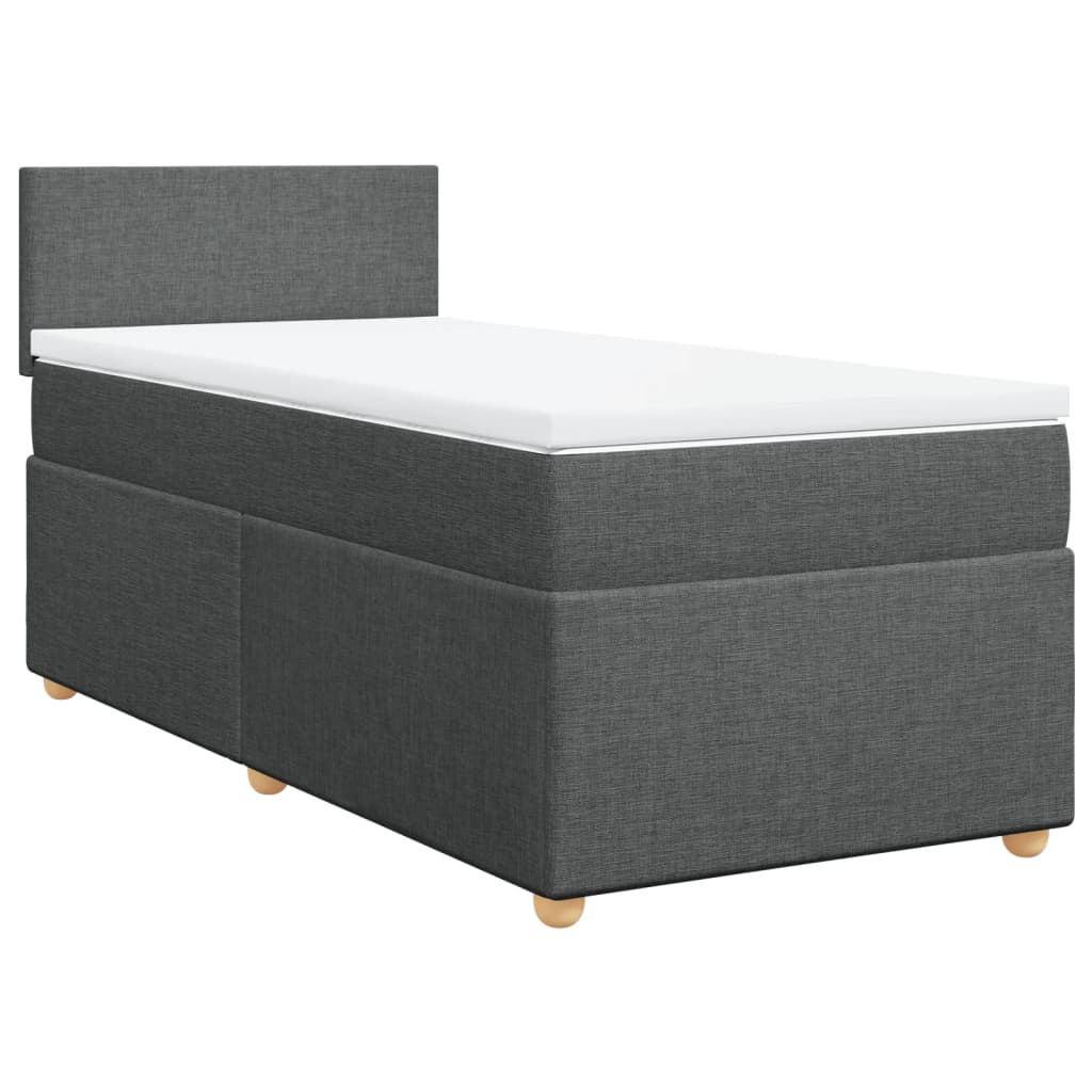 8721102717468_a_en_hd_1 vidaXL Box Spring Bed with Mattress Dark Grey King Single Fabric - Image 2