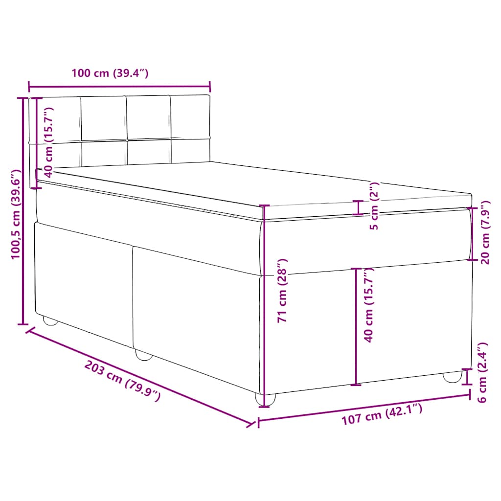 8721102717482_g_en_hd_11 vidaXL Box Spring Bed with Mattress Dark Grey King Single Fabric - Image 13