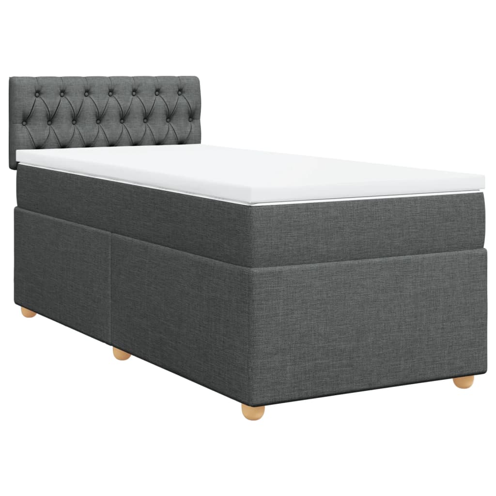 8721102717505_a_en_hd_1 vidaXL Box Spring Bed with Mattress Dark Grey King Single Fabric - Image 2