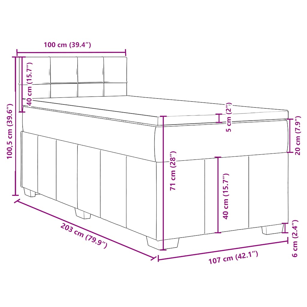8721102721373_g_en_hd_11 vidaXL Box Spring Bed with Mattress Black King Single Fabric - Image 13