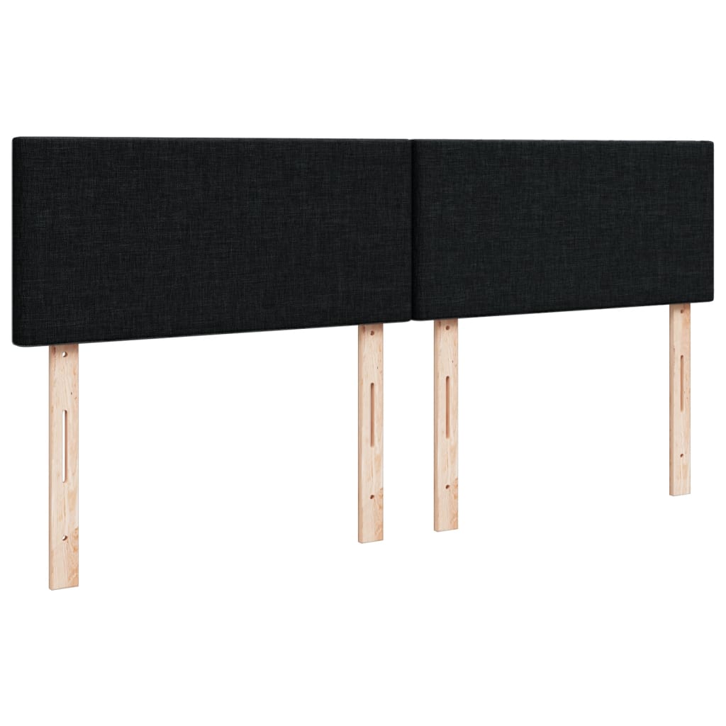 8721102721434_g_en_hd_5 vidaXL Box Spring Bed with Mattress Black Double Fabric - Image 7