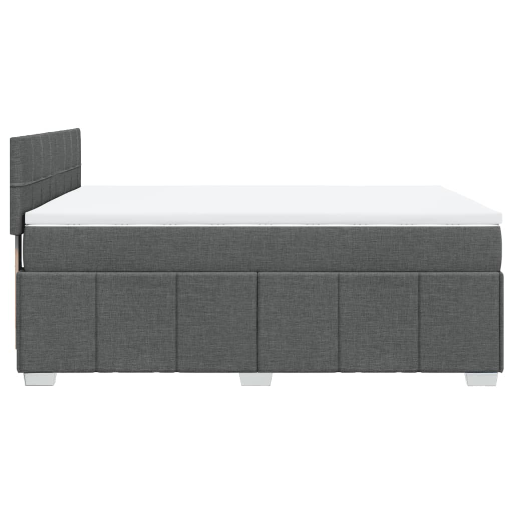 8721102721458_g_en_hd_3 vidaXL Box Spring Bed with Mattress Black Double Fabric - Image 5