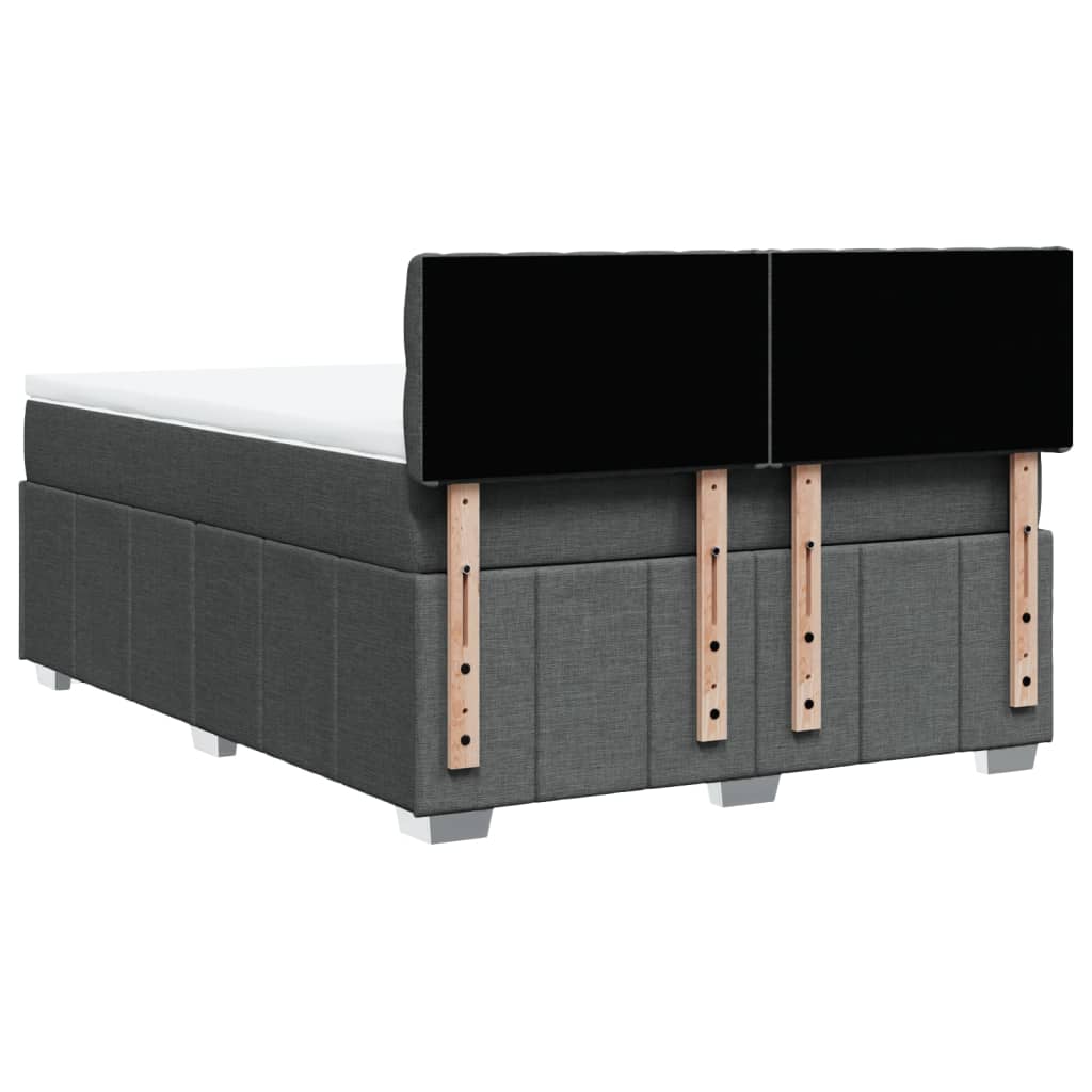 8721102721472_g_en_hd_4 vidaXL Box Spring Bed with Mattress Black Double Fabric - Image 6
