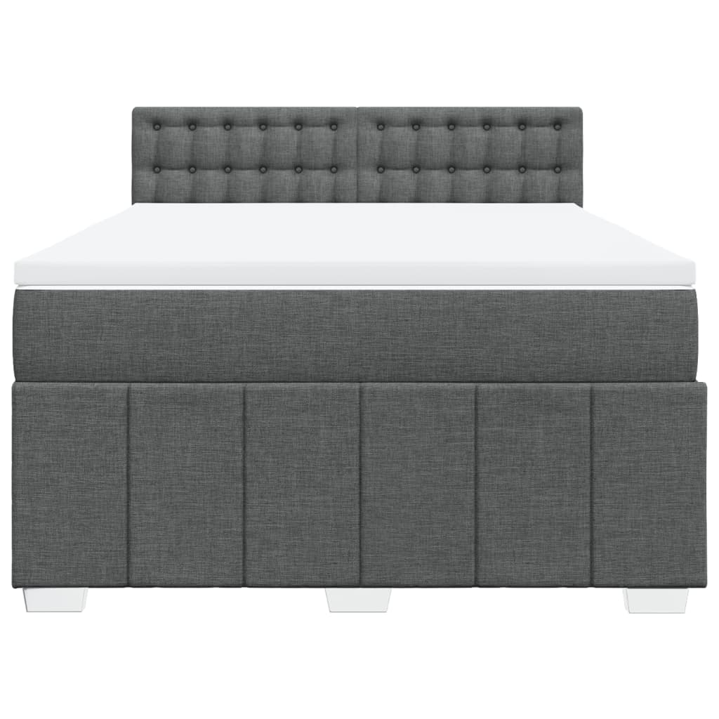 8721102721496_g_en_hd_2 vidaXL Box Spring Bed with Mattress Black Double Fabric - Image 4