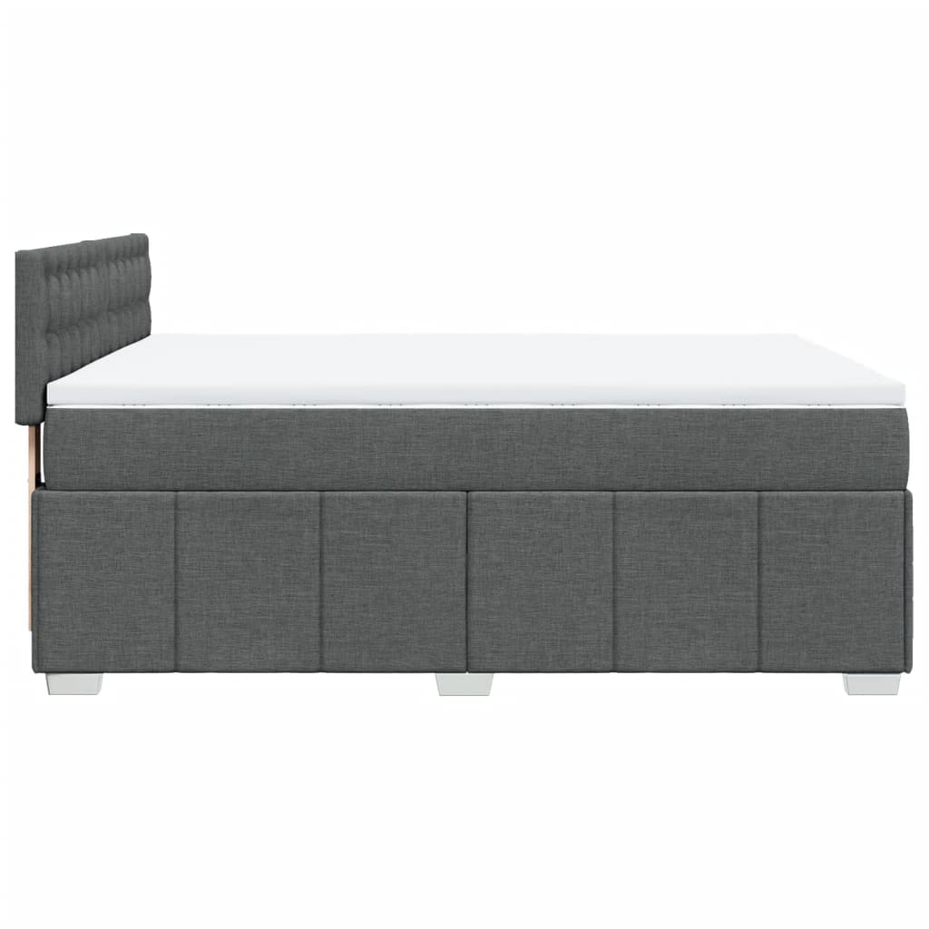 8721102721496_g_en_hd_3 vidaXL Box Spring Bed with Mattress Black Double Fabric - Image 5