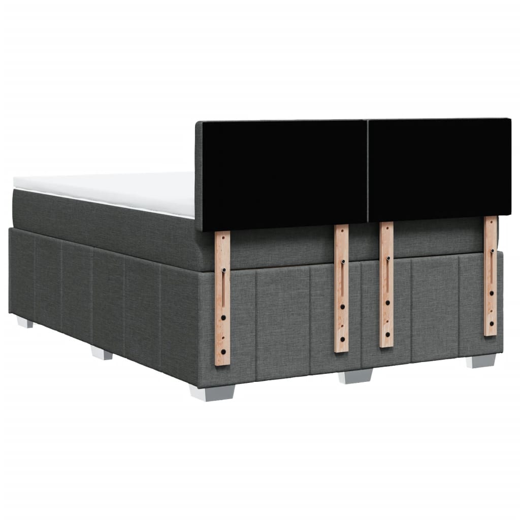 8721102721496_g_en_hd_4 vidaXL Box Spring Bed with Mattress Black Double Fabric - Image 6
