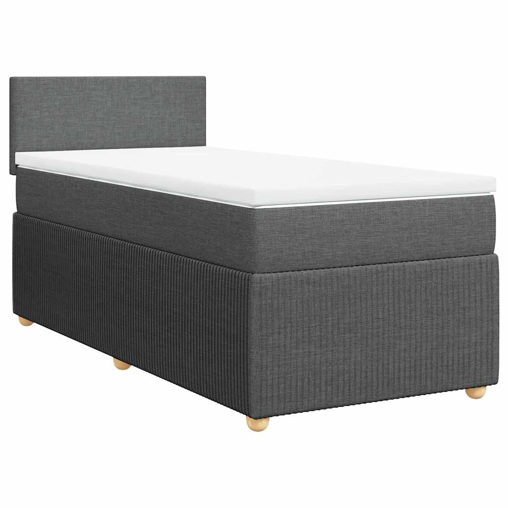 8721102728341_a_en_hd_1 vidaXL Box Spring Bed with Mattress Dark Grey King Single Fabric - Image 2