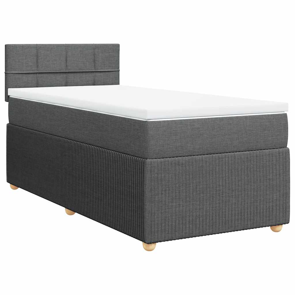 8721102728365_a_en_hd_1 vidaXL Box Spring Bed with Mattress Dark Grey King Single Fabric - Image 2