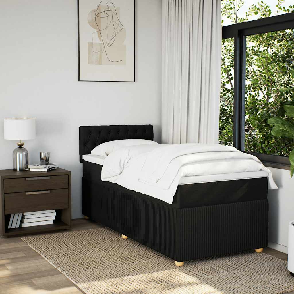 8721102728396_g_en_hd_1 vidaXL Box Spring Bed with Mattress Black King Single Fabric - Image 3