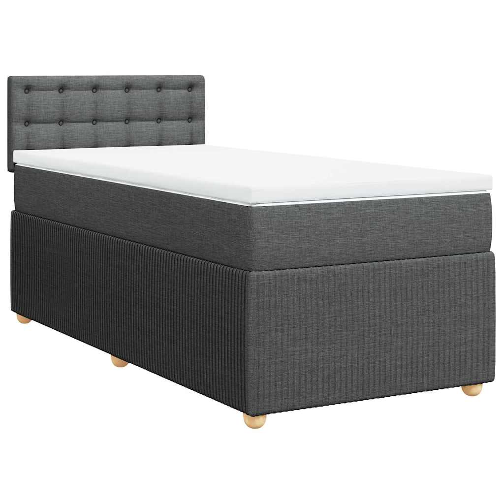 8721102728402_a_en_hd_1 vidaXL Box Spring Bed with Mattress Dark Grey King Single Fabric - Image 2
