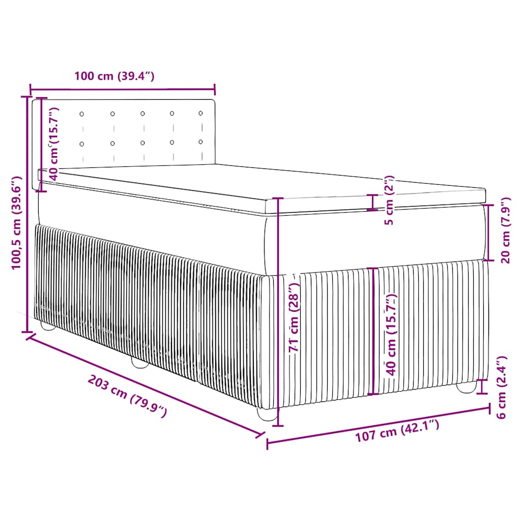 8721102728419_g_en_hd_11 vidaXL Box Spring Bed with Mattress Black King Single Fabric - Image 13