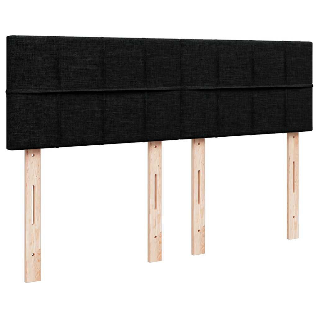 8721102728457_g_en_hd_3 vidaXL Box Spring Bed with Mattress Black Double Fabric - Image 5