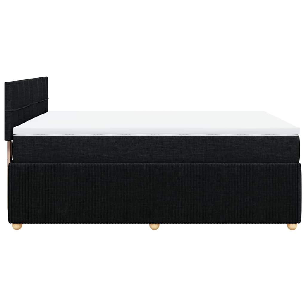 8721102728457_g_en_hd_7 vidaXL Box Spring Bed with Mattress Black Double Fabric - Image 9