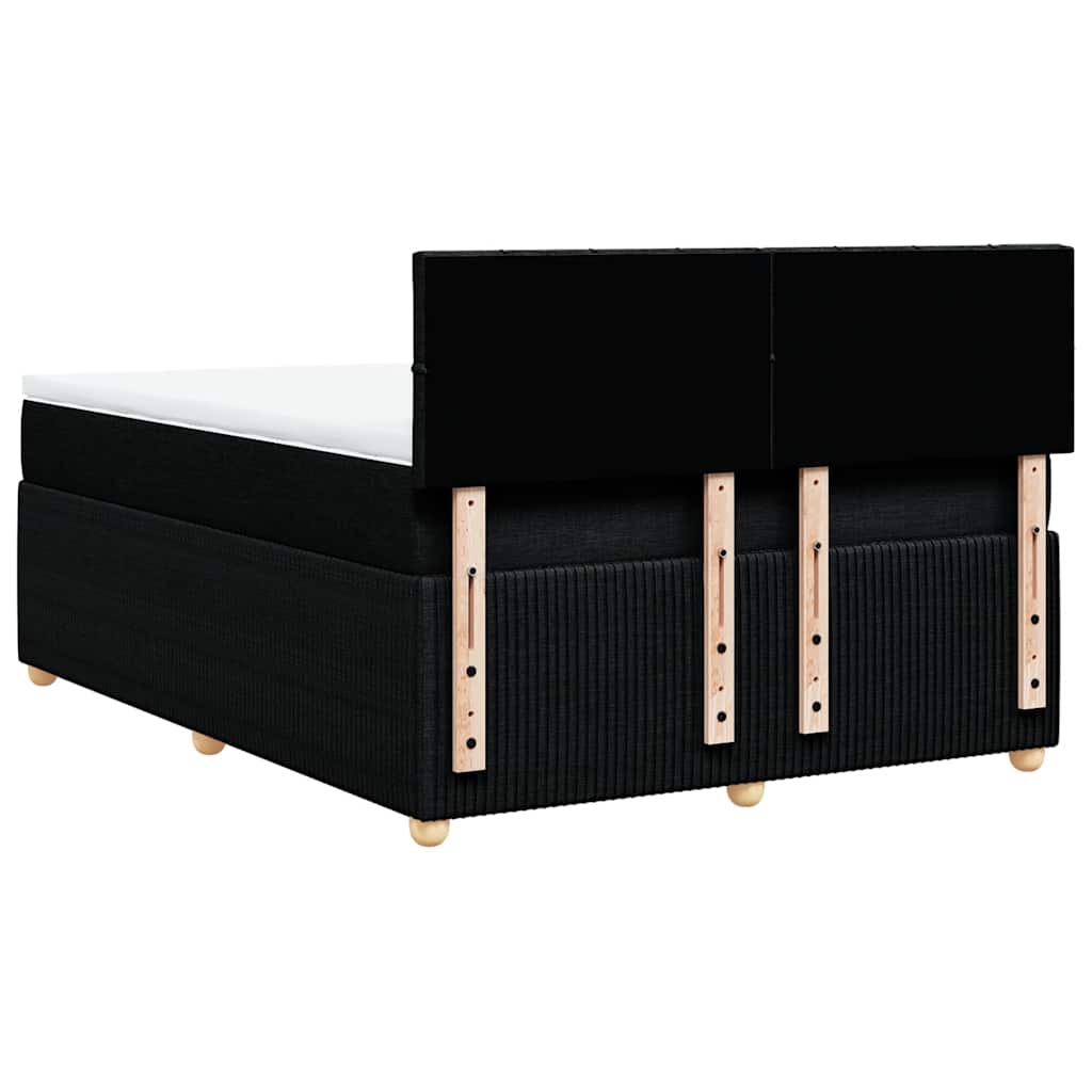 8721102728457_g_en_hd_8 vidaXL Box Spring Bed with Mattress Black Double Fabric - Image 10