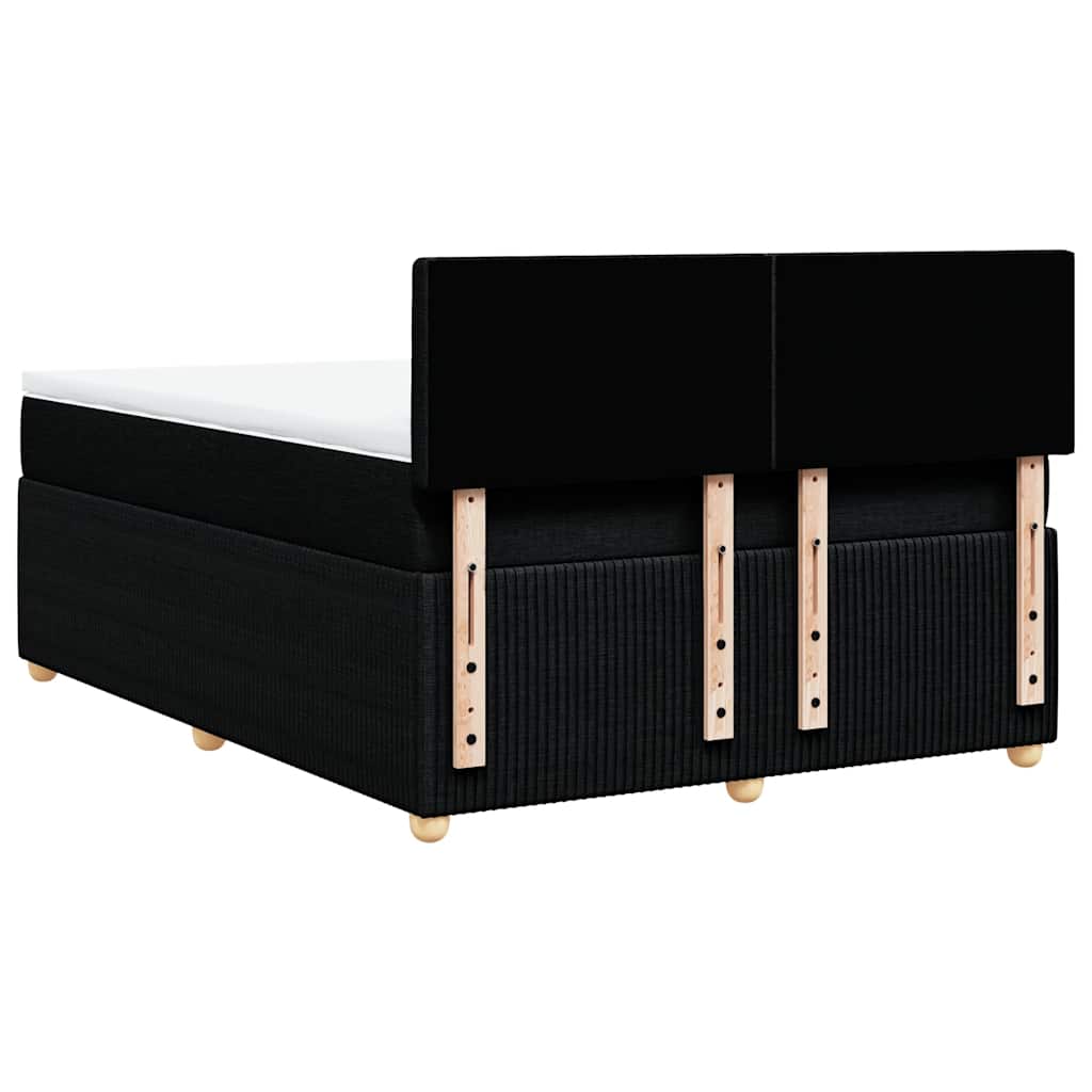 8721102728495_g_en_hd_8 vidaXL Box Spring Bed with Mattress Black Double Fabric - Image 10