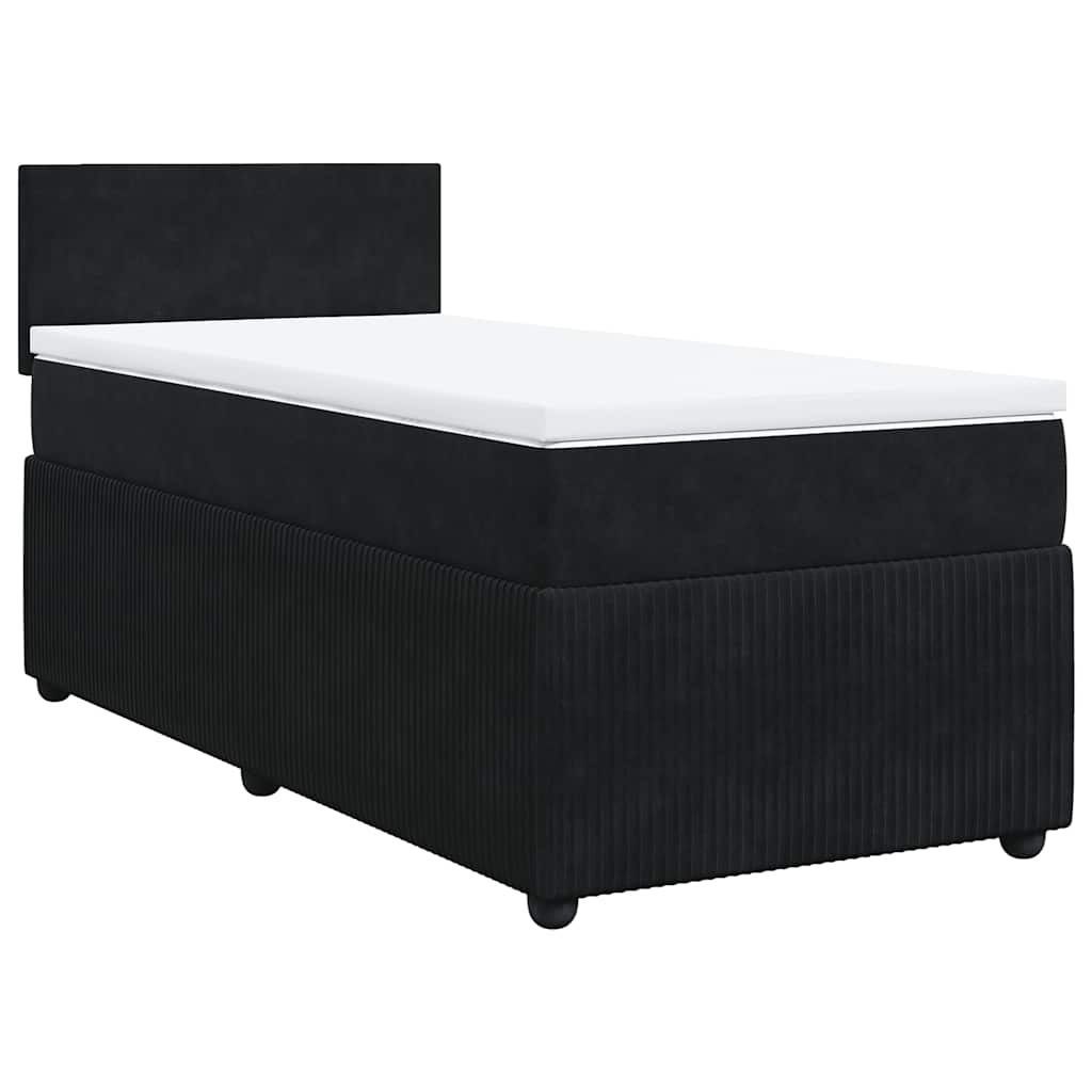 8721102728679_a_en_hd_1 vidaXL Box Spring Bed with Mattress Black King Single Velvet - Image 2