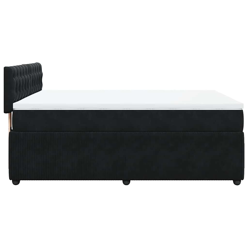 8721102728792_g_en_hd_7 vidaXL Box Spring Bed with Mattress Black Double Velvet - Image 9