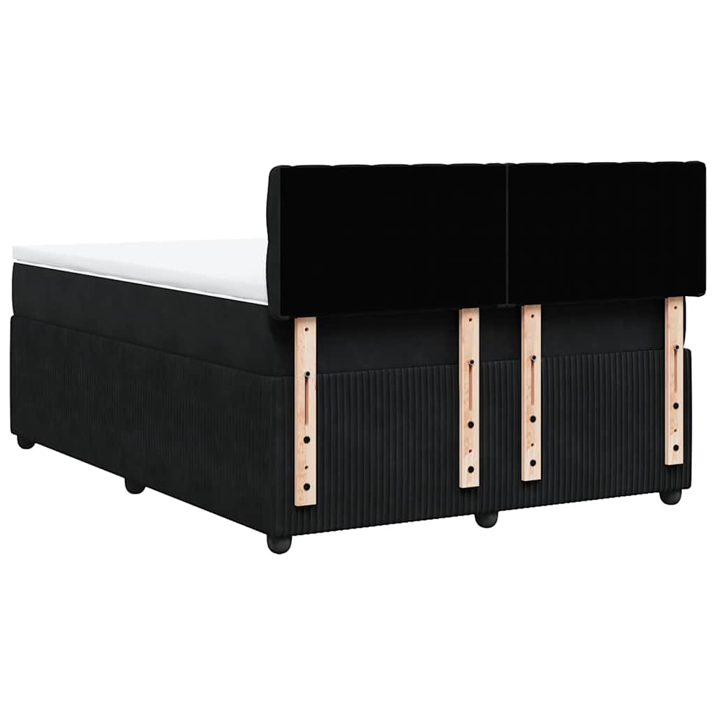 8721102728792_g_en_hd_8 vidaXL Box Spring Bed with Mattress Black Double Velvet - Image 10