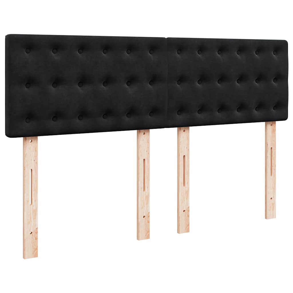 8721102728815_g_en_hd_3 vidaXL Box Spring Bed with Mattress Black Double Velvet - Image 5