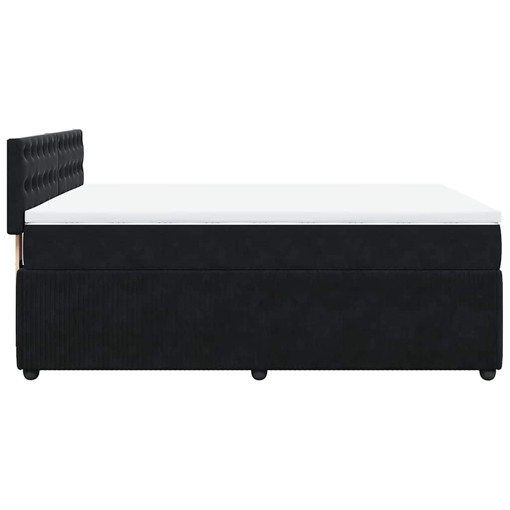 8721102728815_g_en_hd_7 vidaXL Box Spring Bed with Mattress Black Double Velvet - Image 9