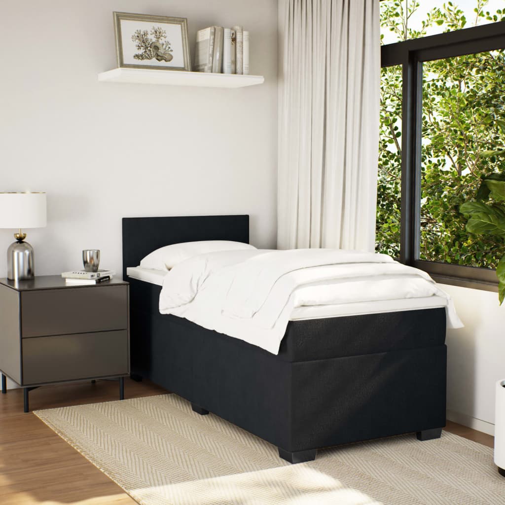 8721102732553_g_en_hd_2 vidaXL Box Spring Bed with Mattress Black King Single Fabric - Image 4