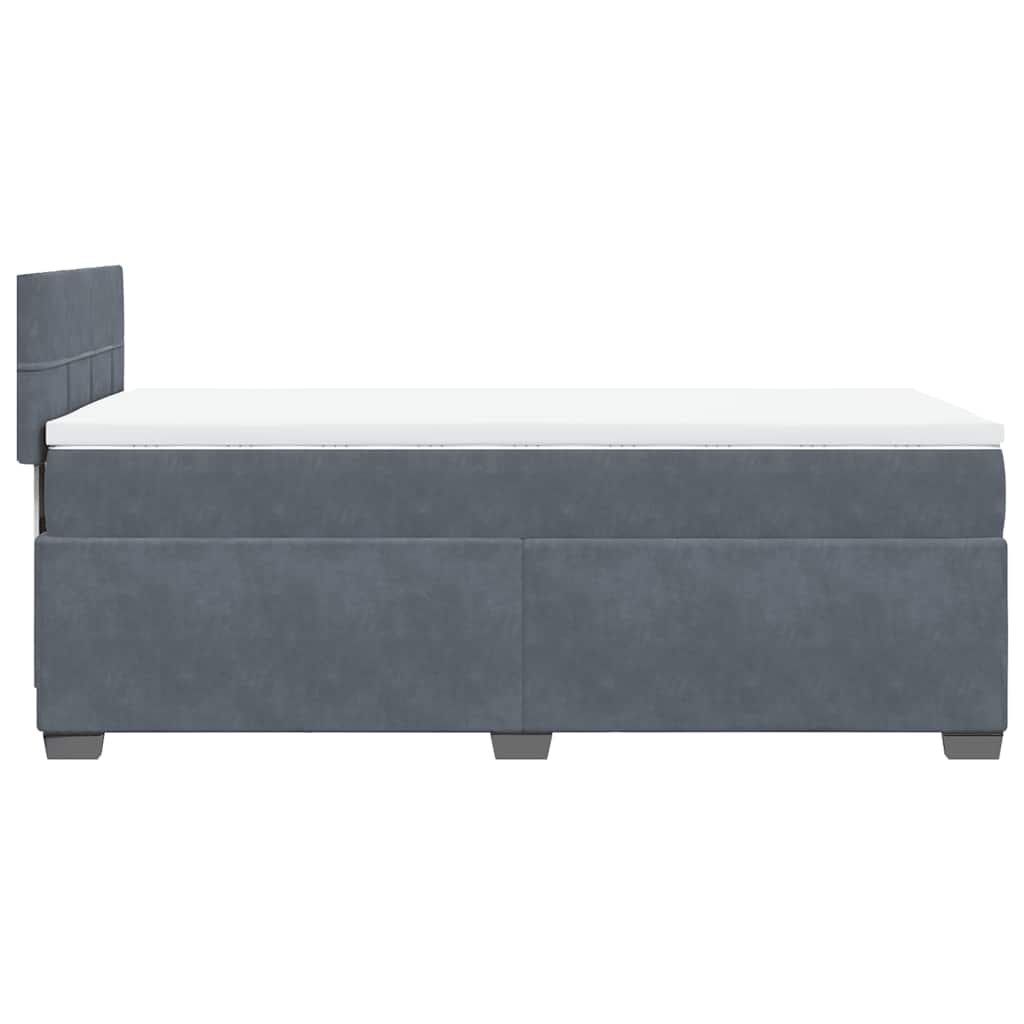 8721102732560_g_en_hd_9 vidaXL Box Spring Bed with Mattress Dark Grey King Single Fabric - Image 11