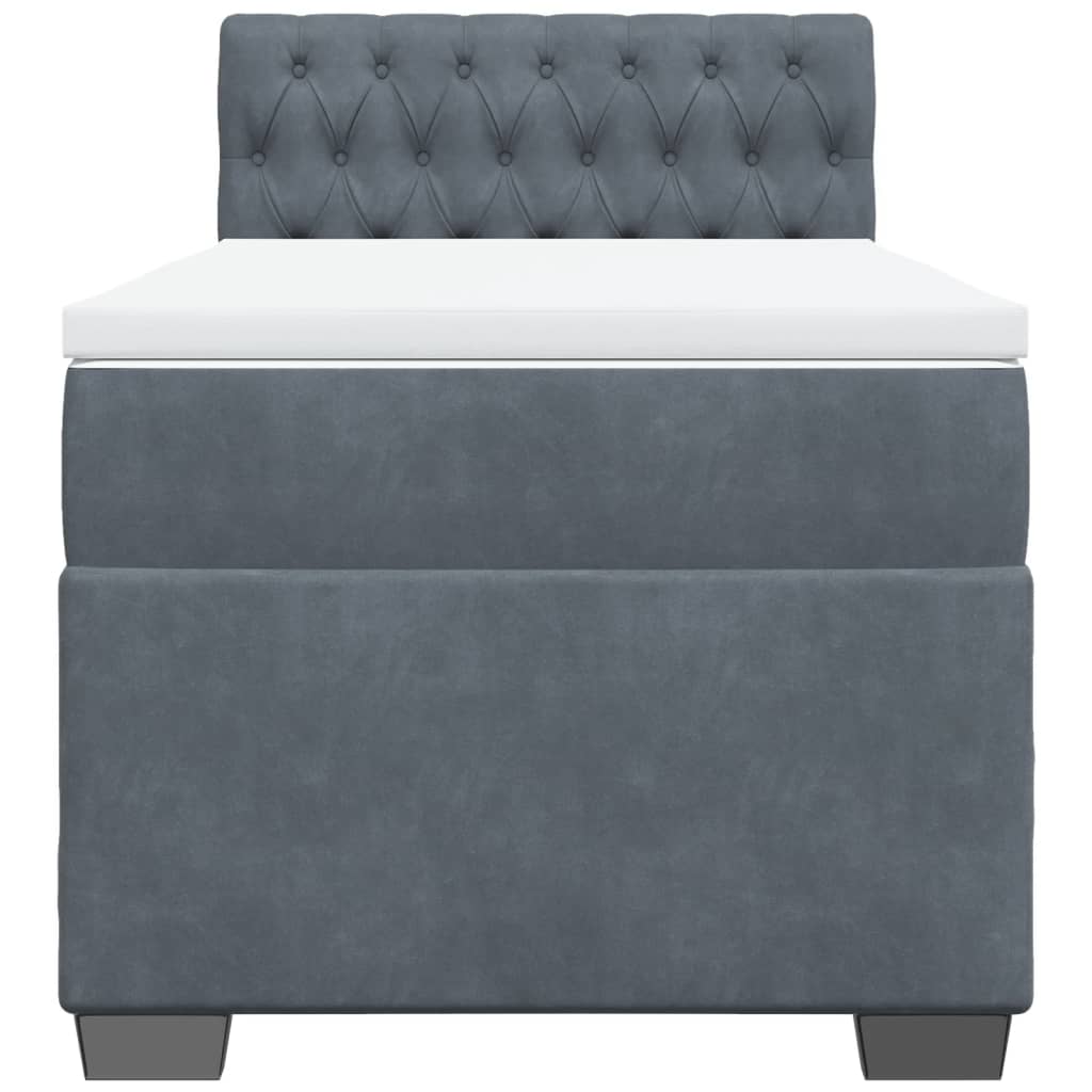 8721102732584_g_en_hd_4 vidaXL Box Spring Bed with Mattress Dark Grey King Single Fabric - Image 6