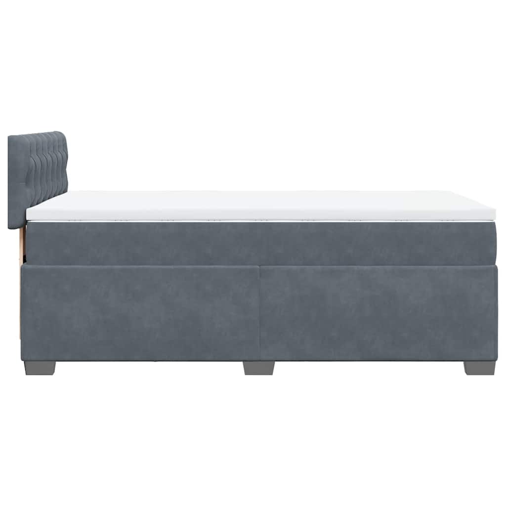 8721102732584_g_en_hd_9 vidaXL Box Spring Bed with Mattress Dark Grey King Single Fabric - Image 11