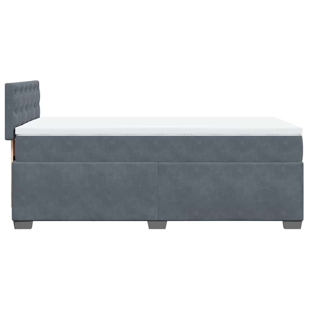 8721102732607_g_en_hd_9 vidaXL Box Spring Bed with Mattress Dark Grey King Single Fabric - Image 11