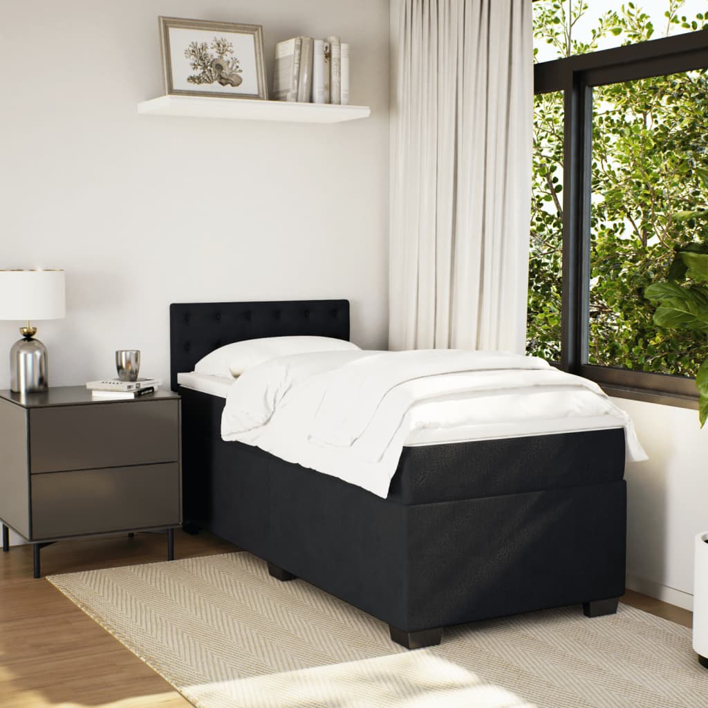 8721102732614_g_en_hd_2 vidaXL Box Spring Bed with Mattress Black King Single Fabric - Image 4