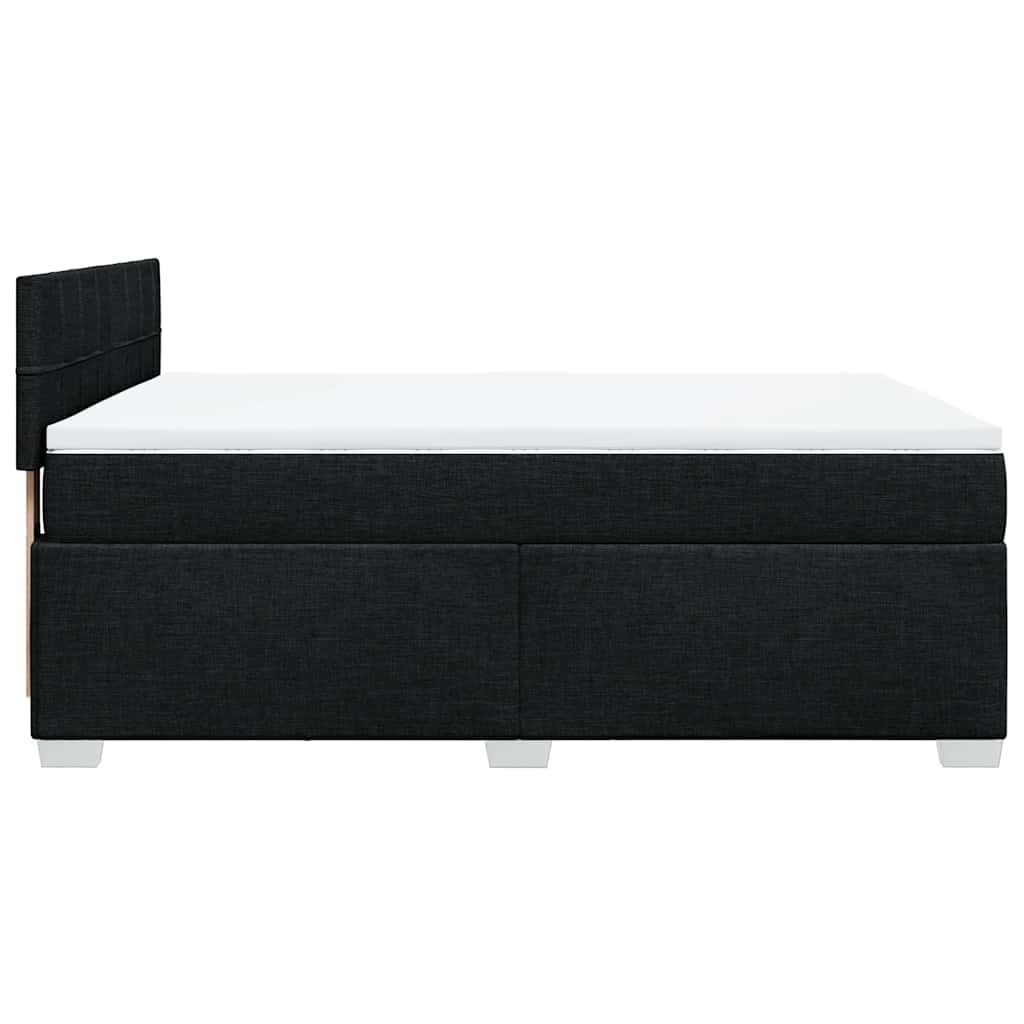 8721102732652_g_en_hd_9 vidaXL Box Spring Bed with Mattress Black Double Fabric - Image 11