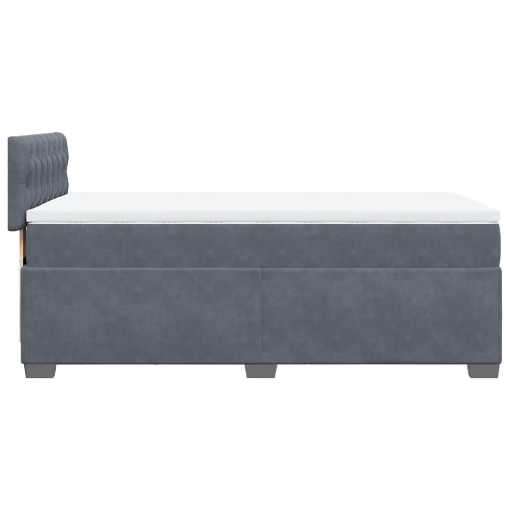 8721102736629_g_en_hd_5 vidaXL Box Spring Bed with Mattress Dark Grey King Single Velvet - Image 7