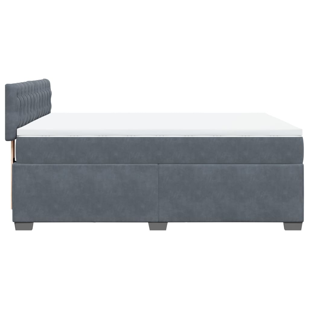 8721102736704_g_en_hd_5 vidaXL Box Spring Bed with Mattress Dark Grey Double Velvet - Image 7