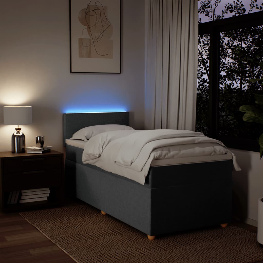 8721102740466_g_en_hd_3 vidaXL Box Spring Bed with Mattress Dark Grey King Single Fabric - Image 5