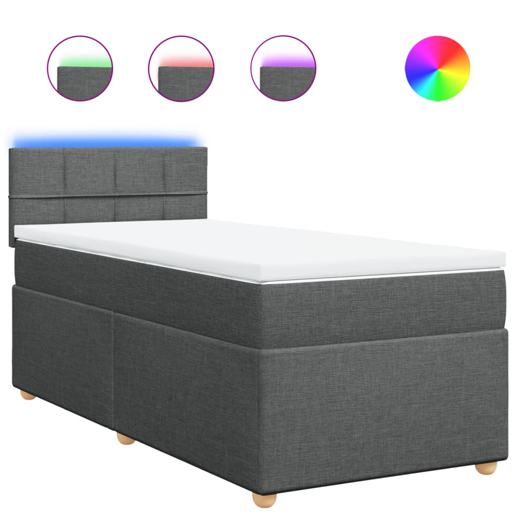 8721102740480_a_en_hd_1 vidaXL Box Spring Bed with Mattress Dark Grey King Single Fabric - Image 2